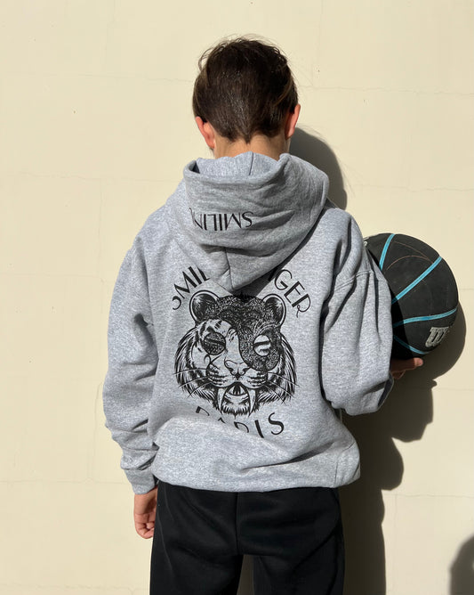 Kids Charity Hoodie in Gray