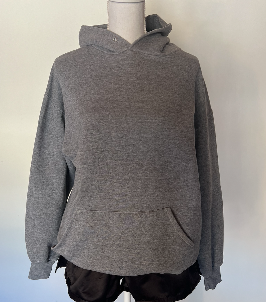 Vintage Perfectly Worn Gray Hoodie